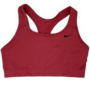 Nike Dri-Fit Sports Bra Women's Medium Dark Salmon Pink